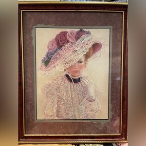 Vintage Victorian Painted Lady By Bettie Hebert-Felder